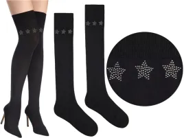 zakolanowki-damskie-ozdobione-dzetami-stars-nero