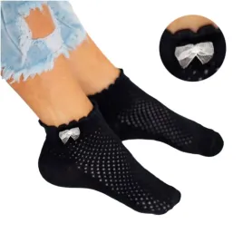 skarpetki-damskie-azurowe-bawelniane-z-kokardka-milena-37-41-black-white