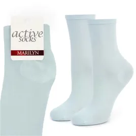 skarpetki-damskie-dlugie-bawelniane-polskie-blekit-active-forte-58-marilyn