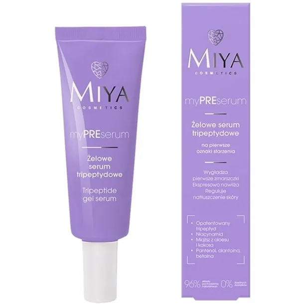 Miya myPREserum Żelowe Serum Do Twarzy Tripeptydowe z Niacynamidem 30ml