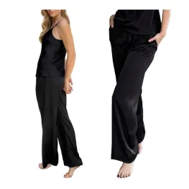 dlugie-spodnie-satynowe-od-pizamy-damskie-eleganckie-soft-na-gumce-kleo-l