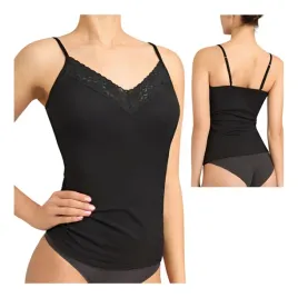 top-damski-czarny-na-ramiaczkach-z-koronka-bawelna-infinity-marilyn-xl