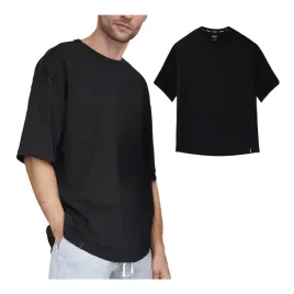 t-shirt-meski-czarny-bawelniany-unisex-koszulka-oversize-naviale-xl