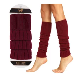 ocieplacze-na-nogi-getry-damskie-na-lydki-cieple-bordowe-cerber-one-size