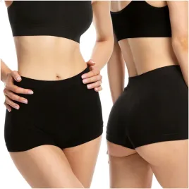 julimex-majtki-damskie-szorty-bambusowe-boyshorts-bamboo-czarne-rozmiar-xl
