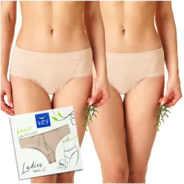 key-figi-damskie-klasyczne-bawelniane-bezowe-xxl-lpc-140-2-szt