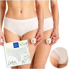 key-figi-damskie-bawelniane-z-koronka-na-posladkach-biale-lpc-162-xxl-2-szt