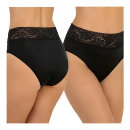 majtki-wysoki-stan-z-koronka-figi-damskie-plus-size-soft-gladkie-kleo-xxl