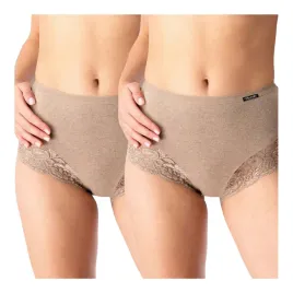 figi-majtki-damskie-bawelniane-z-koronka-2pack-z-wysokim-stanem-key-xl