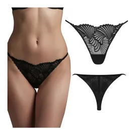 stringi-damskie-czarne-seksowne-tiul-haft-majtki-lormar-s