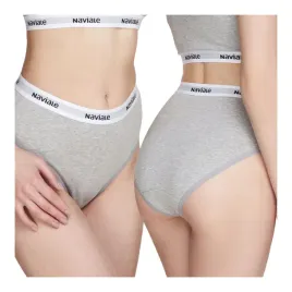majtki-damskie-z-wysokim-stanem-szare-figi-klasyczne-sportowe-naviale-xl