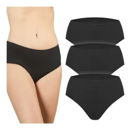 zestaw-majtek-damskich-z-bawelny-3pack-czarne-figi-markowe-kappa-xxl