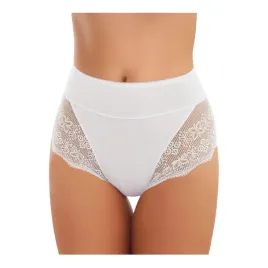 figi-majtki-damskie-bawelniane-3xl-z-wysokim-stanem-koronka-biale-emili