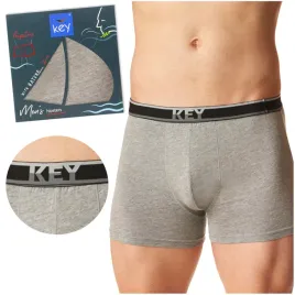 bokserki-meskie-gladkie-szare-klasyczne-z-zewnetrzna-guma-mxh-261-key-xxl