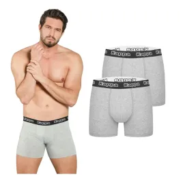 zestaw-bokserek-meskich-z-bawelny-2pack-szare-markowe-klasyczne-kappa-xl
