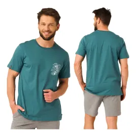pizama-meska-bawelniana-xxl-dwuczesciowa-krotkie-spodenki-mns-741-key