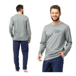 bawelniana-pizama-meska-dlugi-rekaw-dlugie-spodnie-dwuczesciowa-key-2xl