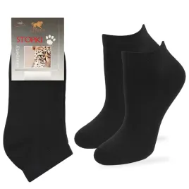 stopki-meskie-bawelniane-gladkie-lycra-polskie-0732-cerber-45-48-czarne