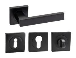 klamka-do-drzwi-czarna-inox-szyld-dolny-komplet