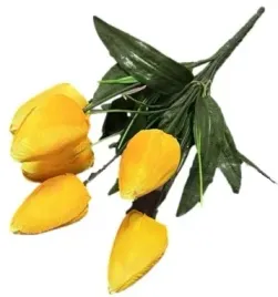 zolty-tulipan-zolte-tulipany-bukiet-wiosna-32-cm-6-sztuk-galazek-wielakanoc