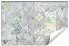fototapeta-do-salonu-beton-mur-abstrakcyjna-mozaika-ornamenty-400x280