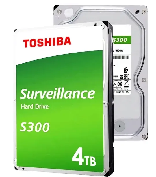 Dysk twardy Toshiba S300 4TB Surveillance do pracy 24/7