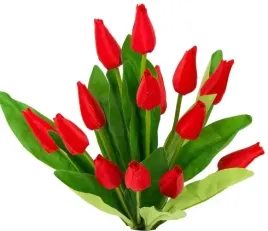 czerwony-tulipan-tulipany-bukiet-46-cm-14-galazek-deko-wielkanoc-walentynki