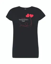 t-shirt-damski-granatowy-happy-valentine-roz-m