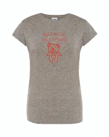 t-shirt-damski-szary-badz-moja-walentynka-roz-s