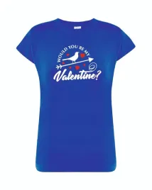 t-shirt-damski-chabrowy-be-my-valentine-roz-l