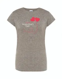 t-shirt-damski-szary-happy-valentine-roz-m