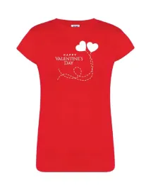 t-shirt-damski-czerwony-happy-valentine-roz-l