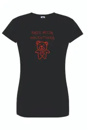 t-shirt-damski-czarny-badz-moja-walentynka-roz-xxl