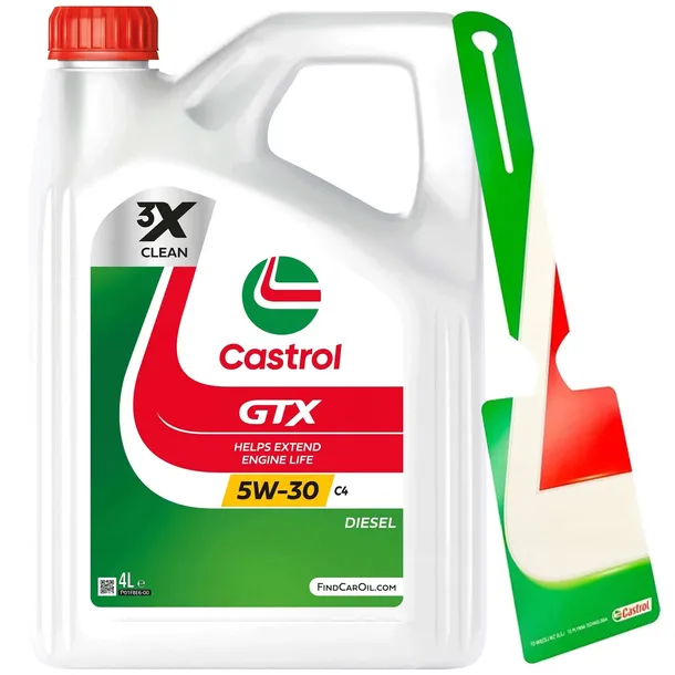CASTROL GTX 5W30 C4 7L RENAULT RN 0720 MB 226.51 + ZAWIESZKA
