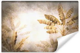 fototapeta-scienna-drzewa-bananowe-abstrakcja-beton-mur-450x300