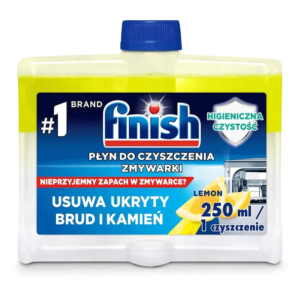 Finish czyścik płyn do czyszczenia zmywarki środek do mycia cytrynowy 250ml