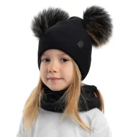 czapka-komin-komplet-przejsciowy-jesien-zima-2-puchate-pompony-48-56-czarny