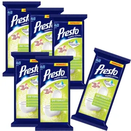 6x-presto-sciereczki-nawilzane-do-czyszczenia-toalet-wc-dezynfekcja-48-szt