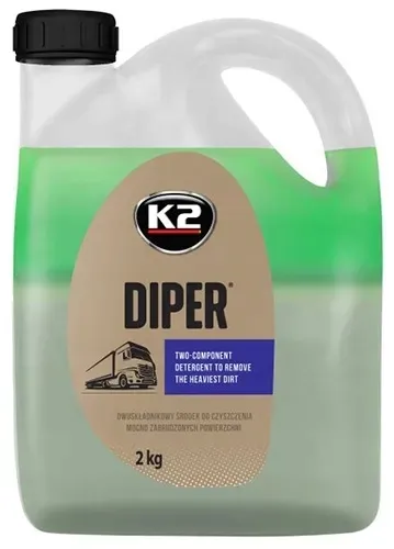 K2 DIPER M804 SILNA DWUSKŁADNIKOWA AKTYWNA PIANA 2KG DO USUWANIA ZABRUDZEŃ