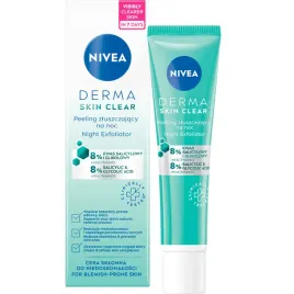 nivea-derma-skin-clear-peeling-zluszczajacy-na-noc-40-ml