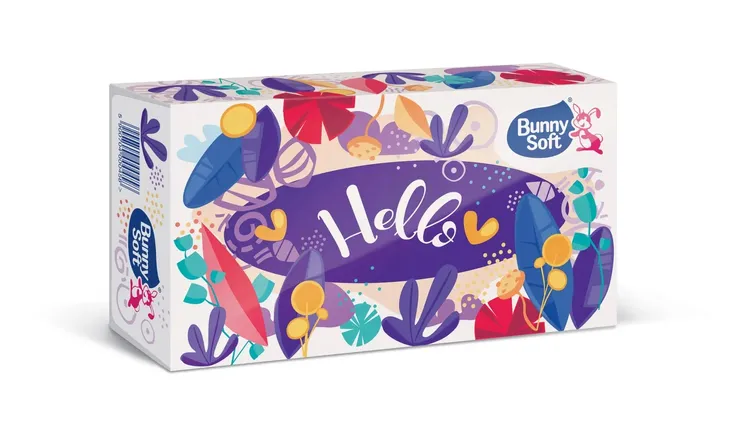 Bunny Soft Chusteczki CLASSIC Higieniczne 100 szt