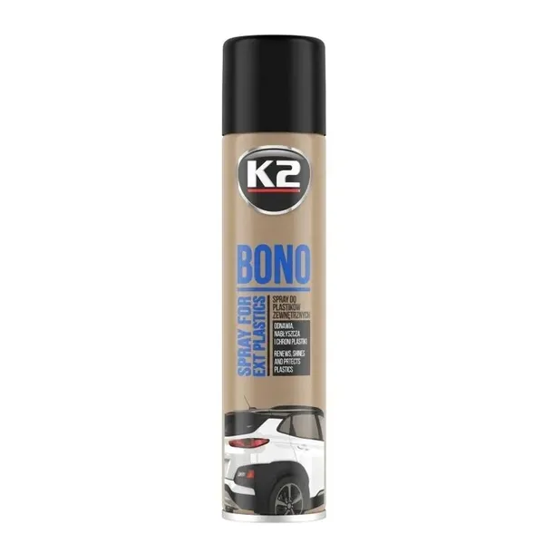 K2 BONO ŚRODEK DO CZYSZCZENIA NABŁYSZCZANIA I ODNAWIANIA PLASTIKÓW 300 ML