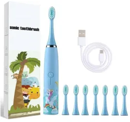 szczoteczka-soniczna-elektryczna-dla-dzieci-8-koncowek-usb