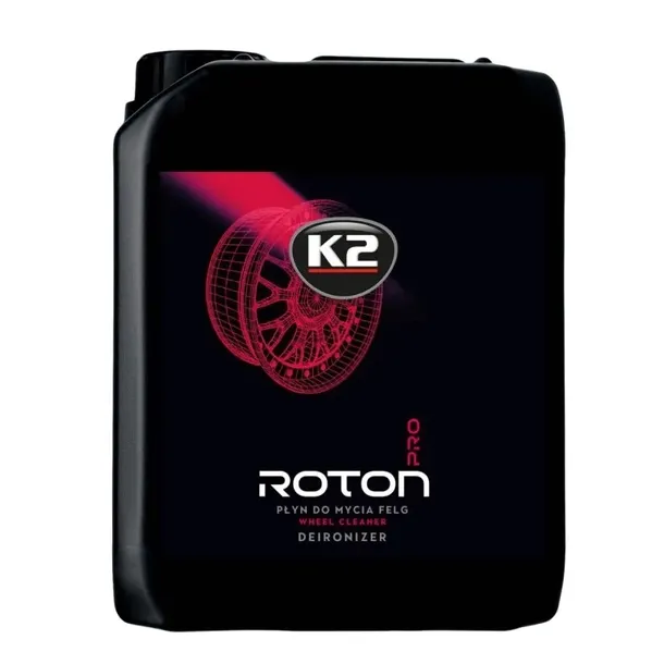 K2 Roton PRO 5L D1005 Żelowy Płyn do Mycia Felg Efekt Krwistej Felgi