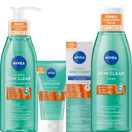 nivea-zestaw-oczyszczajacy-do-twarzy-derma-clear