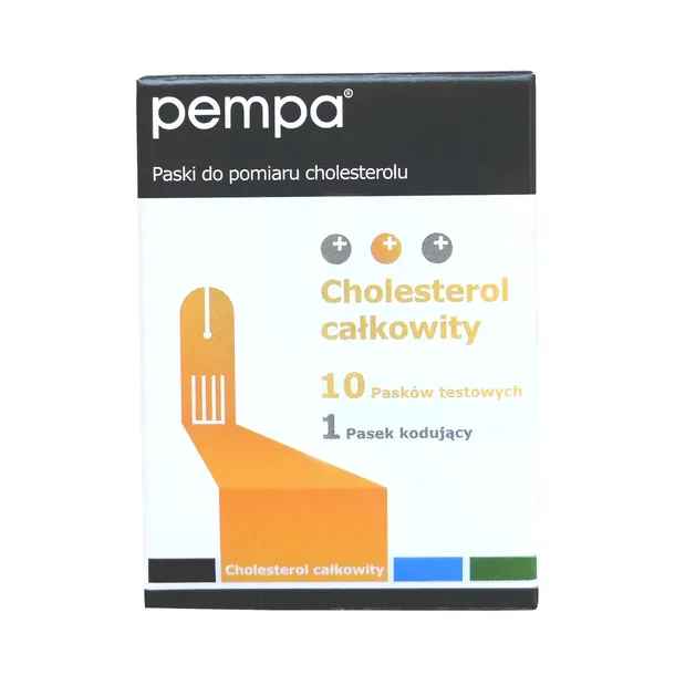 Pempa Paski do Pomiaru Cholesterolu we Krwi 10szt.