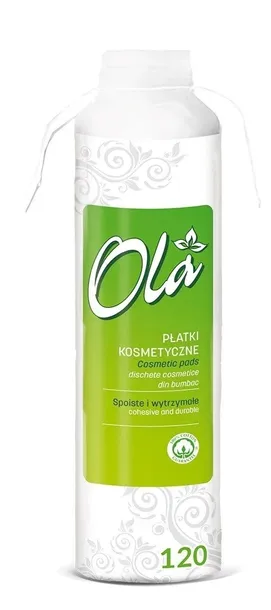 OLA Płatki kosmetyczne higieniczne, 120 sztuk