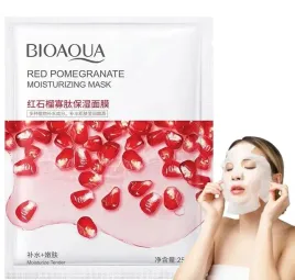 maska-w-placie-z-czerwonym-granatem-nawilzajaca-regenerujaca-bioaqua-25g