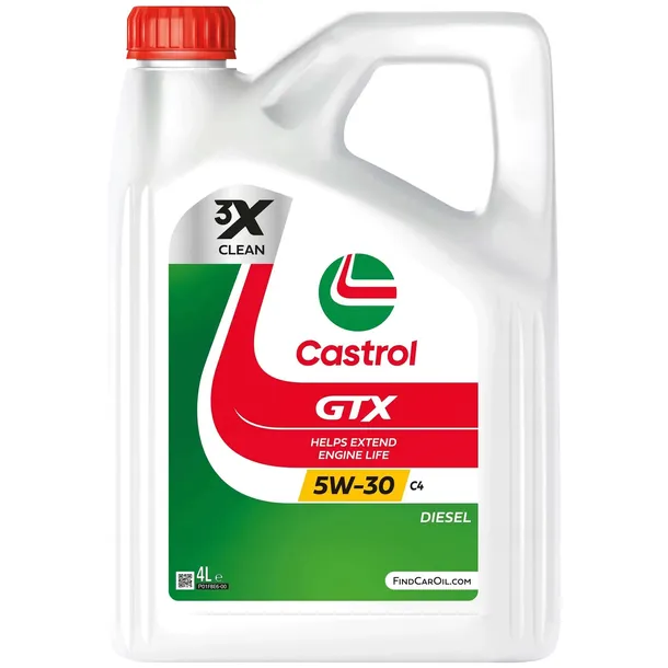 Castrol GTX Olej Silnikowy 5W-30 C4 4L