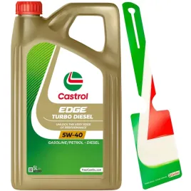 Zdjęcie produktu OLEJ CASTROL EDGE TURBO DIESEL 5W40 5L + zawieszka
